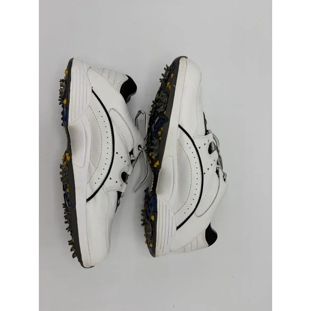 Footjoy Mens SuperLites Golf Shoes Size 10‎ White Soft Spikes Sneakers
